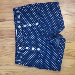Almost Famous Polka Dot Shorts- Size 9